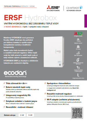 Produktový list Hydrobox ERSF